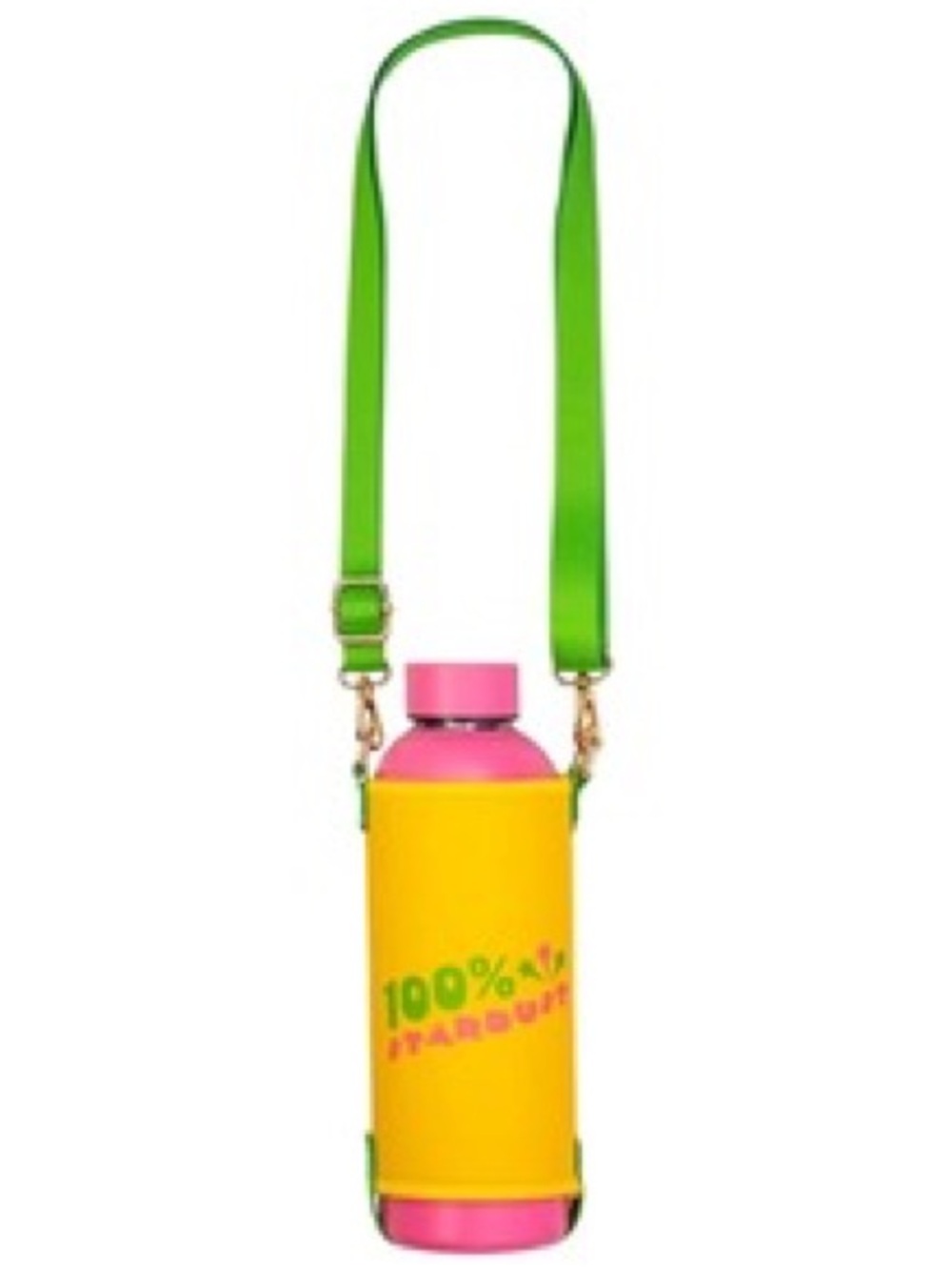 Ban.do Stainless Steel Water Bottle With Sling, 100% Stardust